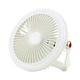 Potable Desk Fan , LED light, Bracket