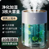 Triple Nozzle Cool Mist Humidifier