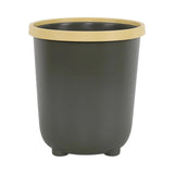 Open Top Trash Bin with Pressure Ring; without Lid