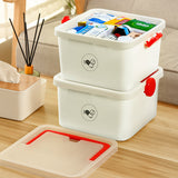 Portable Medicine Box, Transparent Plastic Cover