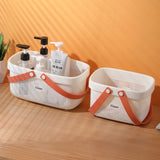 Plastic Organizer Storage Baskets with Handles